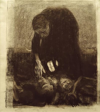 K. Kollwitz, Champ de bataille - Käthe Kollwitz